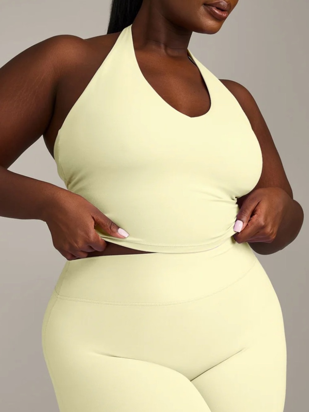 Oner Active soft motion halter neck tank